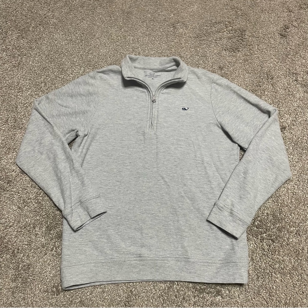 Boy’s Vineyard Vines Broadfield 1/2 Zip Sweater Size M 12/14